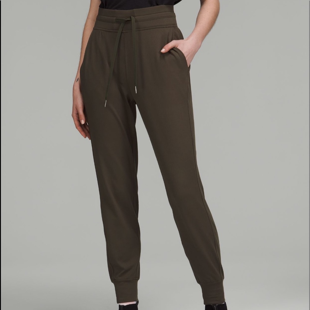 Ready to Rulu “Grey Sage” joggers